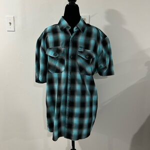 DIXXON Caicos Plaid Button-Down Shirt